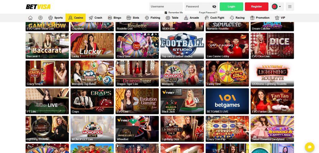 Betvisa Bangladesh: Login & Join Betvisa Online Casino Site BD